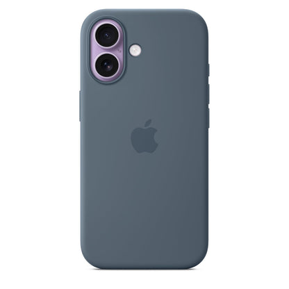 Apple Funda de Silicón con MagSafe para iPhone 17 - Azul Ancla