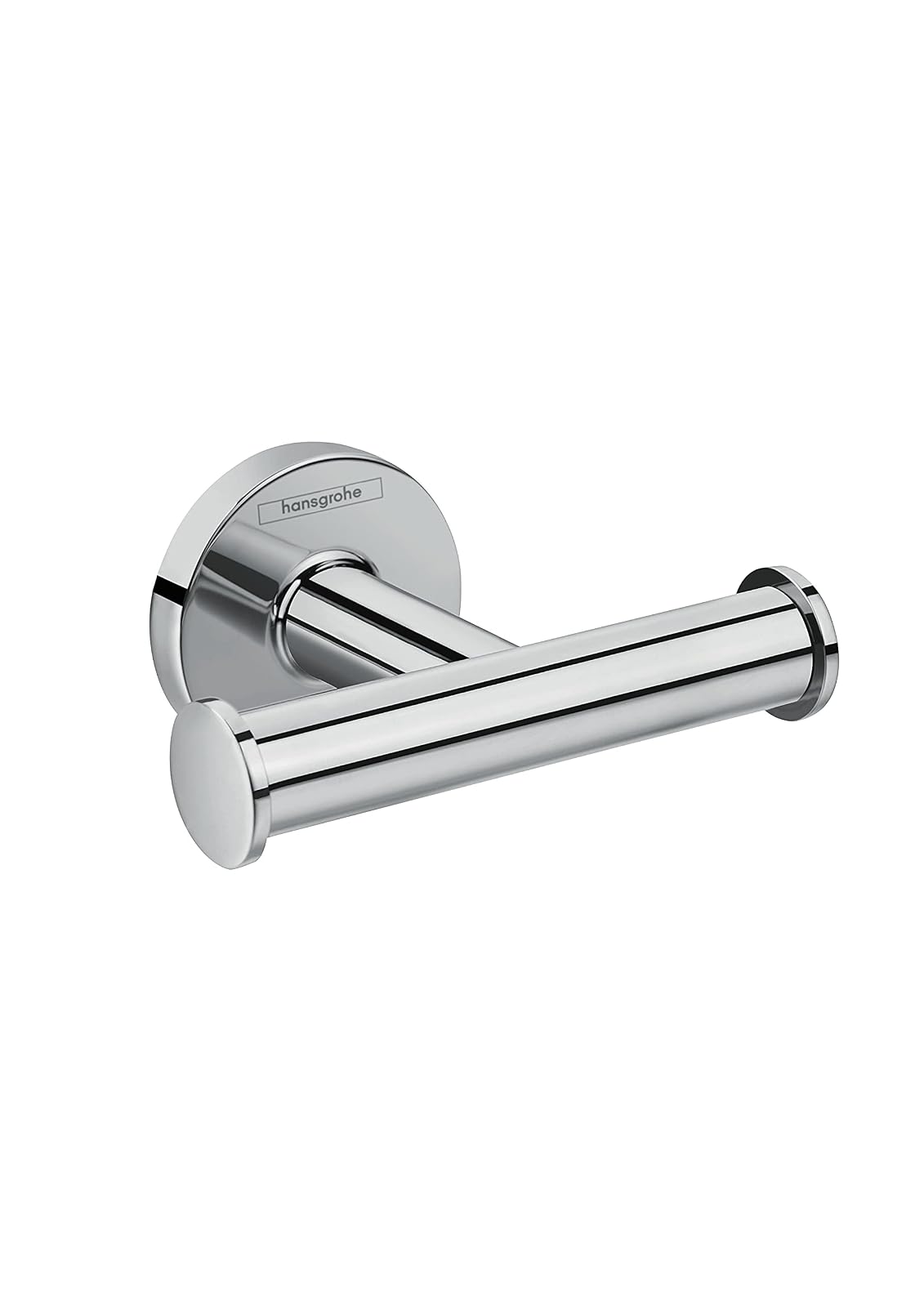 hansgrohe 41725000 - Gancho Doble para Toalla de 10 cm (4 Pulgadas)