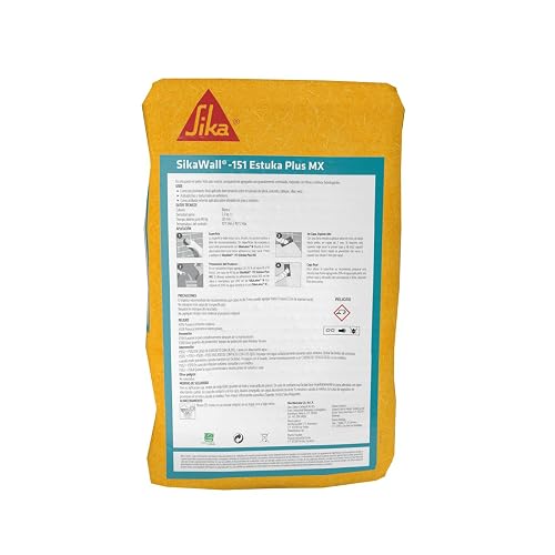 SikaWall-151 Estuka Plus MX blanco Saco 20 Kg