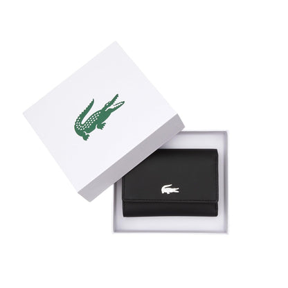 Lacoste Cartera Lacoste Anna de PVC con broche delantero para mujer
