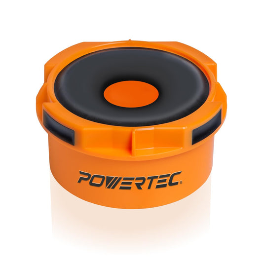 POWERTEC 70354 Adaptador de puerto de polvo para puerto de 1-3/4 pulgadas ~ 2-1/2 pulgadas a manguera de recogida de polvo de 4 pulgadas, accesorios reductores de manguera de conexión rápida para