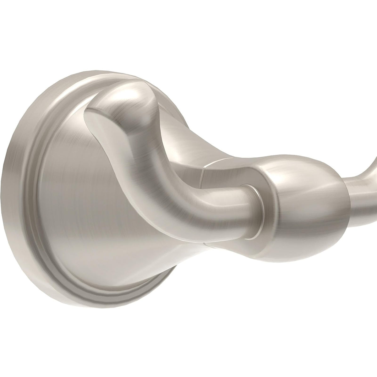 Delta Faucet Becker (1 unidad) Gancho para toalla/bata para baño, SpotShield níquel cepillado, montado en la pared BCK35-DN