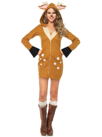 Leg Avenue Disfraz clásico de Halloween Blanco Nieve para Mujer