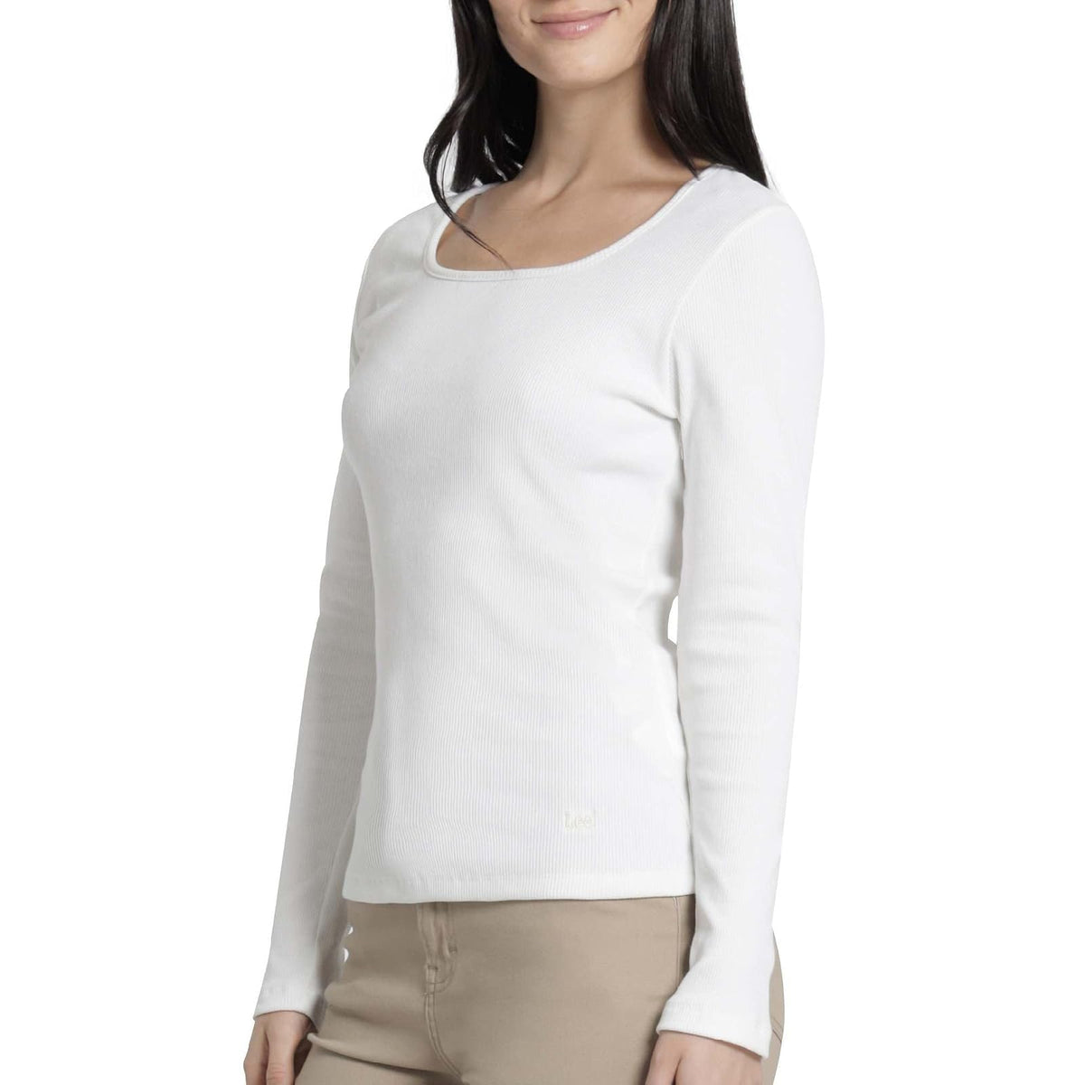 Lee Camisa Slim de Algodón para Mujer