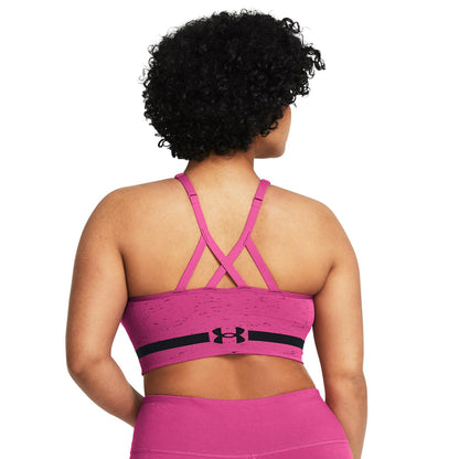 Under Armour Seamless Low Long Sujetador Deportivo, Mujer