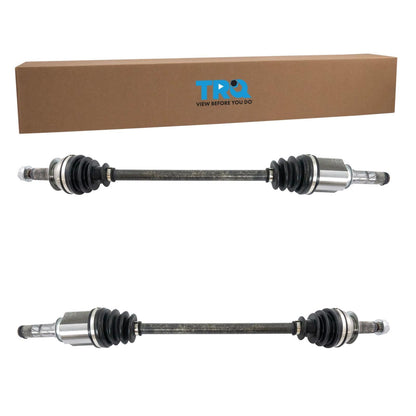TRQ - Juego de 2 ejes de eje CV delantero | Para Subaru Forester 11-14 Impreza WRX 09-13 del lado del conductor y del pasajero