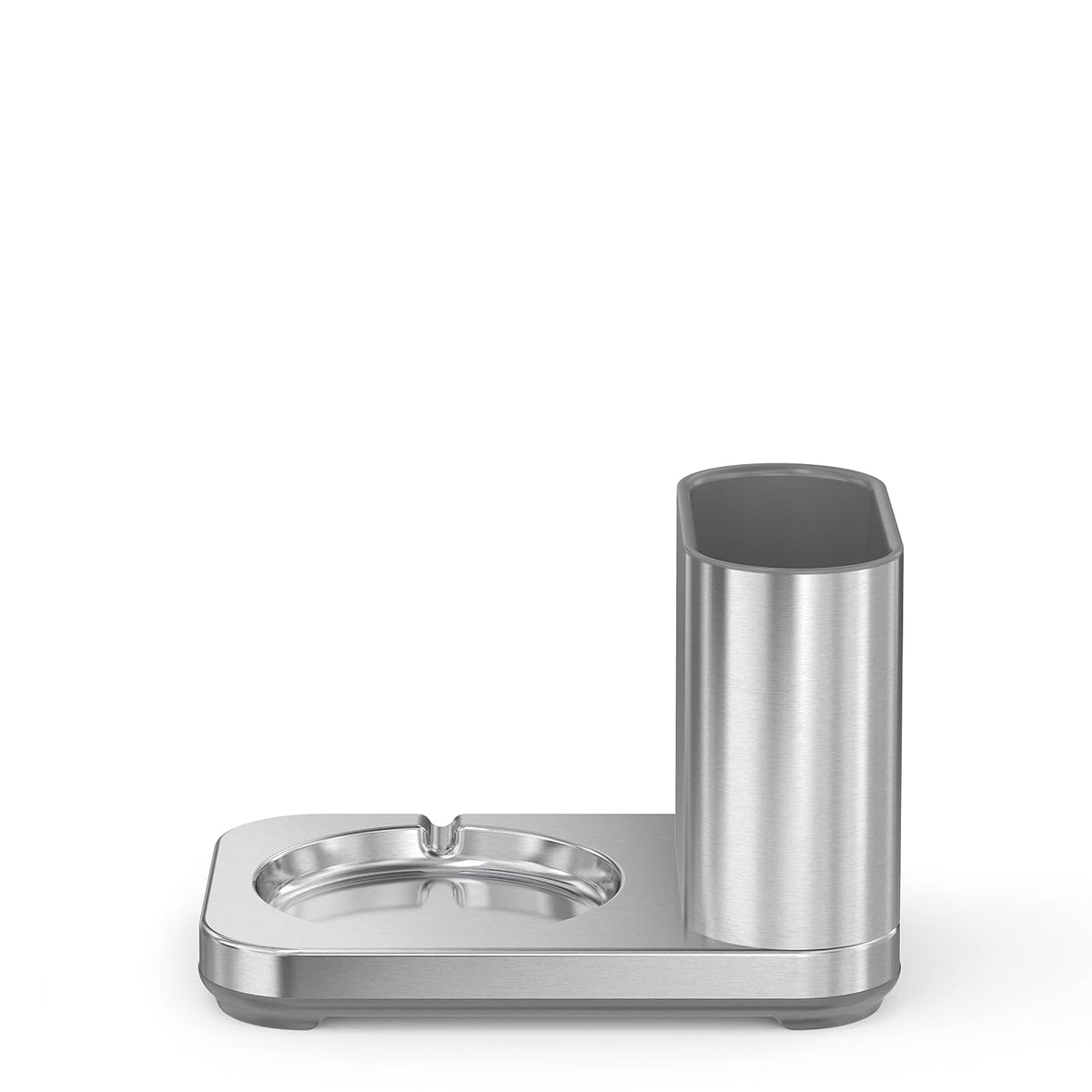 simplehuman Bomba de Sensor de líquido de 14 onzas con Caddy, Acero Inoxidable Cepillado de Alta Calidad