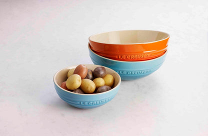 Le Creuset - tazón múltiple de gres, 1.7 cuartos de galón, sal marina