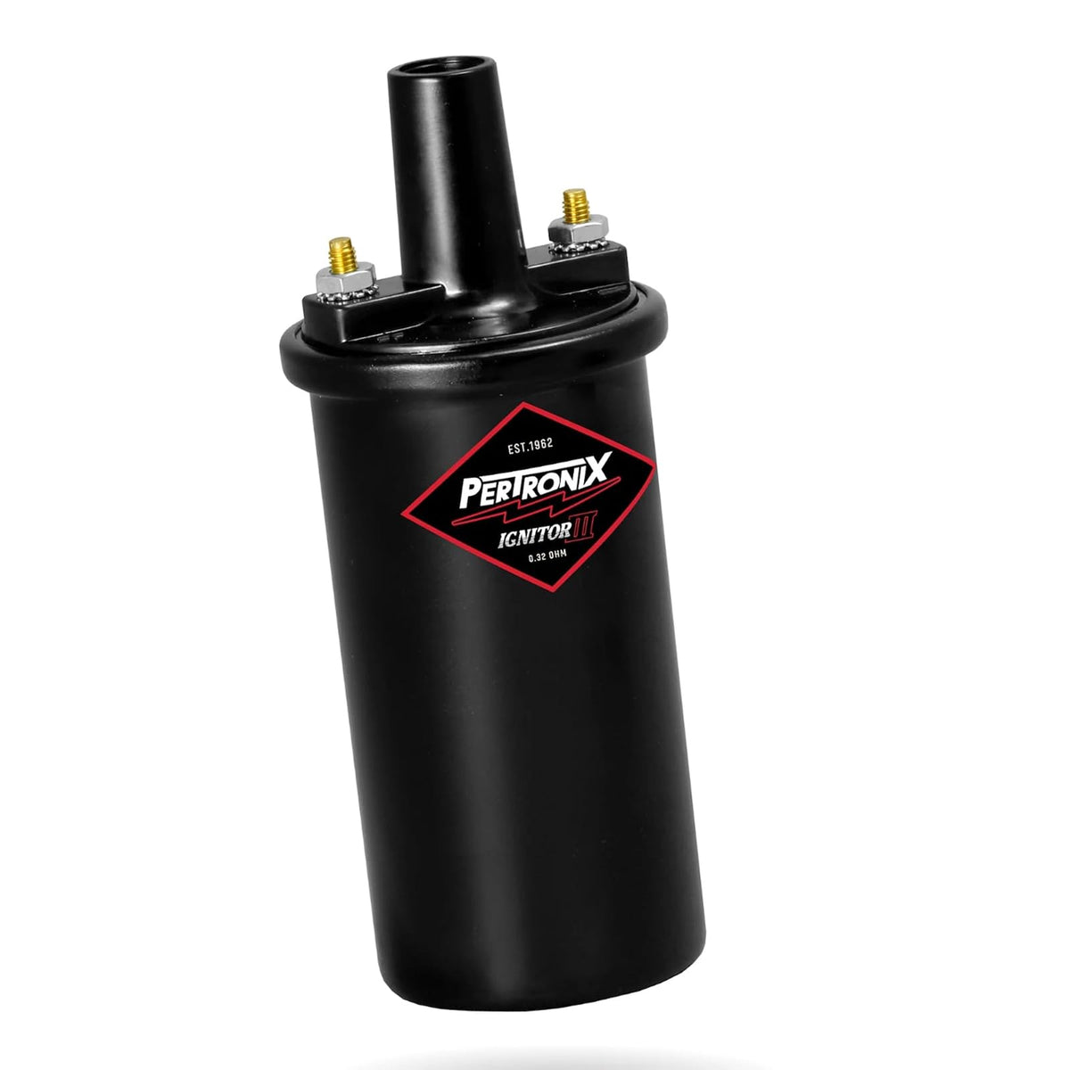 Pertronix Bobina de Encendido Flamethrower III 44011, 45,000 V, 0.32 ?, 12V, Negro