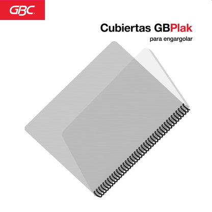 GBC P3559 Cubierta para Encuadernar Rayado Color Humo