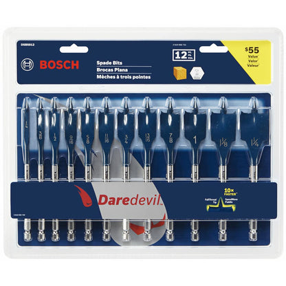 BOSCH - DSB5012 Daredevil Juego de 12 brocas de pala.