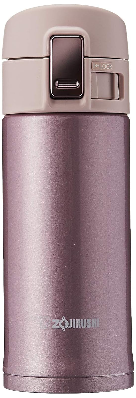 Zojirushi Vaso Térmico de Acero Inoxidable - 0.4 Litros - Rosa lavanda