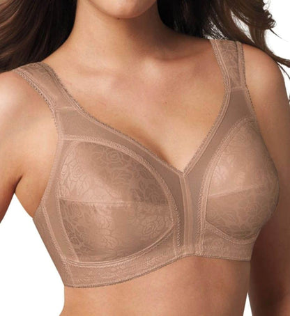 Playtex Brasier 18 Hour Sin Varillas Cobertura Completa - 42D - Cafe Au Lait (Nude)