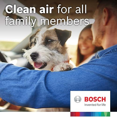 Bosch Automotive Filtro de aire de cabina HEPA 6001C 6001C para Cadillac Escalade seleccionado, Filtro de aire de cabina Hepa, 6055C
