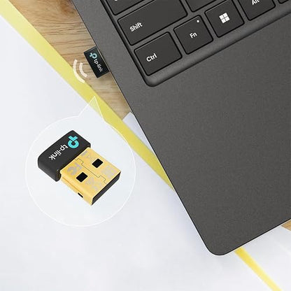 TP-Link Nano USB Bluetooth 6.0 Adaptador (UB600) - Dongle Bluetooth para PC | Plug & Play para Windows 11/10/8.1/7 | Conecta hasta 7 Dispositivos | Diseño Nano