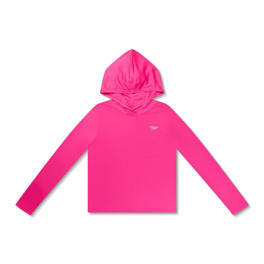 Speedo Camiseta de natación UV de Manga Larga para niña