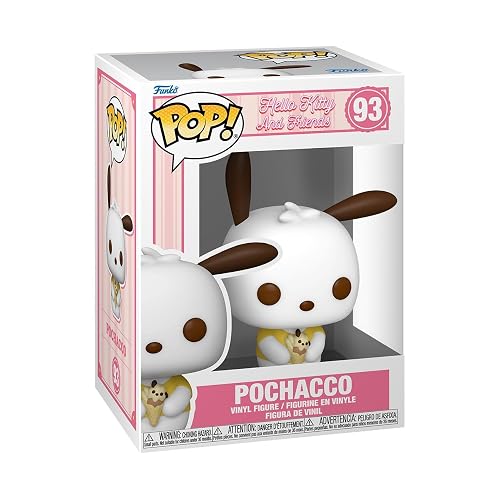 Funko Pop! Sanrio: HK - Pochacco - Hello Kitty - Figura de Vinilo Coleccionable - Idea de Regalo - Mercancia Oficial - Juguetes para Niños y Adultos - Cartoons Fans - Muñeco para Coleccionistas