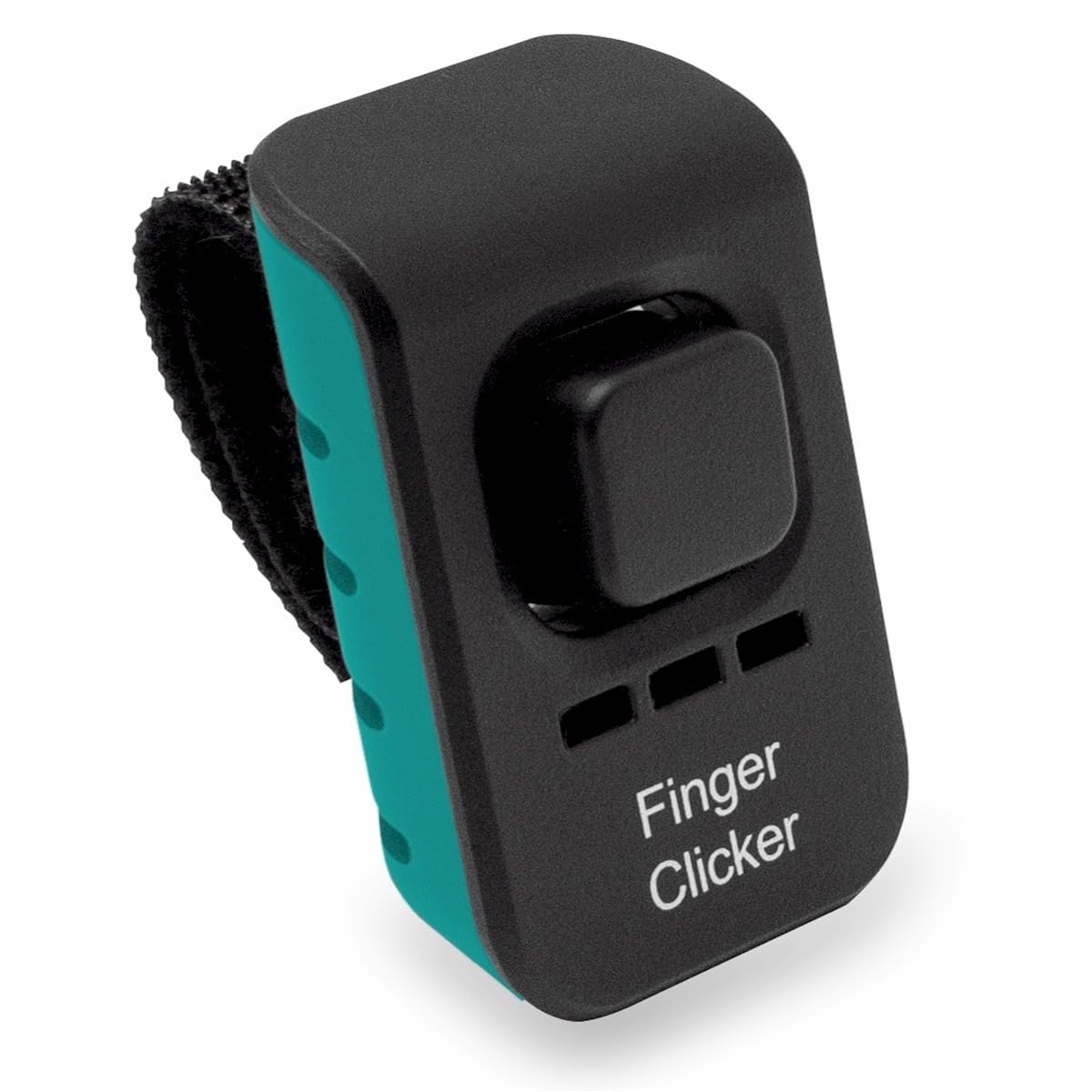 Educator Clicker de Entrenamiento para Perro con Correa de Velcro - verde azulado