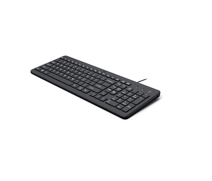 HP Teclado con Cable 150, USB, en Español, Windows/Mac OS, Negro (664R5AA)