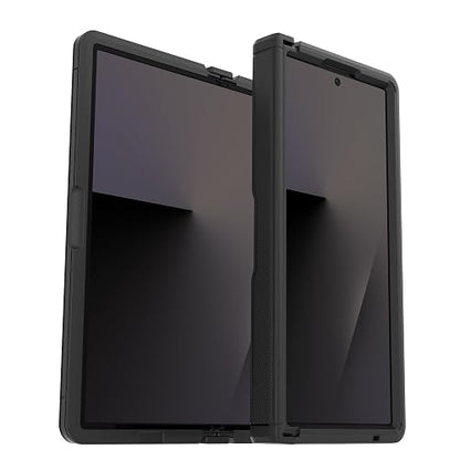 OtterBox - Funda para Galaxy Z FOLD7 Defender Series XT, Color Negro, sin visualización, sin visualización, protección de bisagra Resistente, Accesorio de cordón, Compatible con PowerShare y Carga