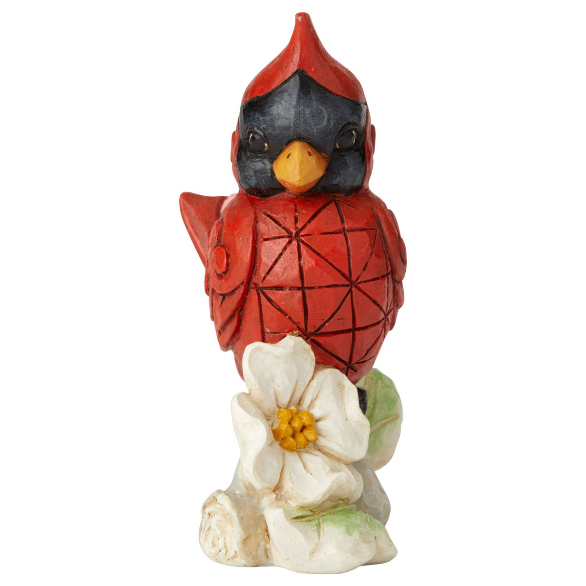 Enesco Jim Shore Heartwood Creek Cardinal Figura en Miniatura, 3.35 Pulgadas, Multicolor