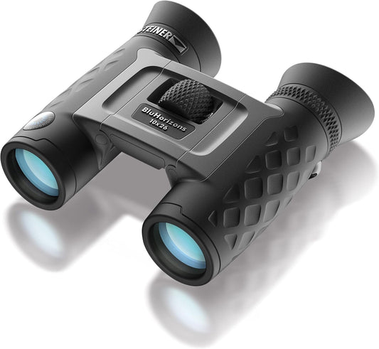 Steiner BluHorizons Prismáticos – Tecnología de Lente única, protección Ocular, Compacto, Ligero, Ideal para Actividades al Aire última intervensión y Eventos Deportivos