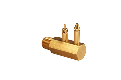attwood Brass Quick-Connect Tank Fitting 1/4-Inch NPT Male Thread for Johnson/Evinrude/OMC