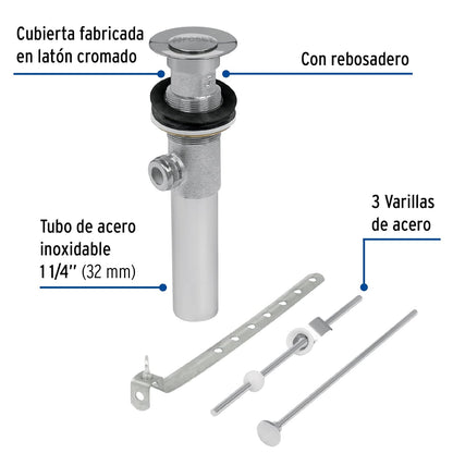 Foset DE-151, Sistema de desagüe automático para lavabo