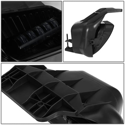 DNA Motoring FL-ZTL-339-SM Par de Luces Antiniebla para Chevrolet Silverado 1500 2500HD 3500 Classic Avalanche 02-06, Negro Ahumado