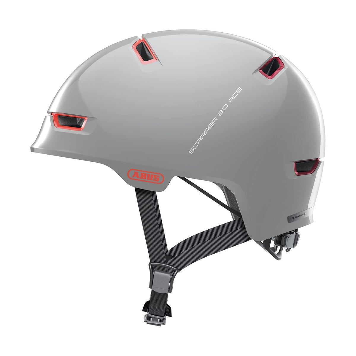 ABUS Stadthelm Scraper 3.0 Ace - Robuster Fahrradhelm für den Stadtverkehr - für Damen und Herren
