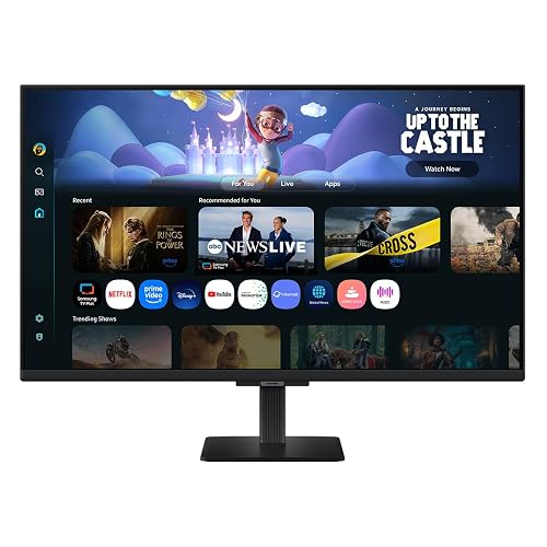 Samsung Smart Monitor LS32FM500ELXZX 32" FHD 60Hz, Panel VA, TV Plus, Resolución FHD, Tiempo de Respuesta 4ms (GTG), Brillo 200 CD/m