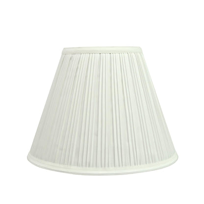 Aspen Creative 59101A Empire Uno - visualización de lámpara en blanco polvo, 5 pulgadas superior x 10 pulgadas inferior x 8 pulgadas de altura inclinada, deslizamiento UNO 33 mm