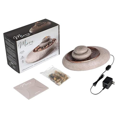 Homedics Oceanside - Fuente de relajación para Mesa, Natural, 1, 1