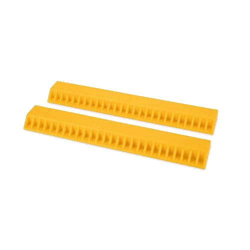 Camco 44441 AccuPark Ayuda de Estacionamiento para Vehículos con Diseño de Resina Resistente de Alta Visibilidad, Amarillo