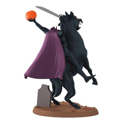 Hallmark - Adorno de Halloween 2025, Disney Las Aventuras de Ichabod y el Señor Sapo El Jinete Sin Cabeza, Decoraciones de Halloween