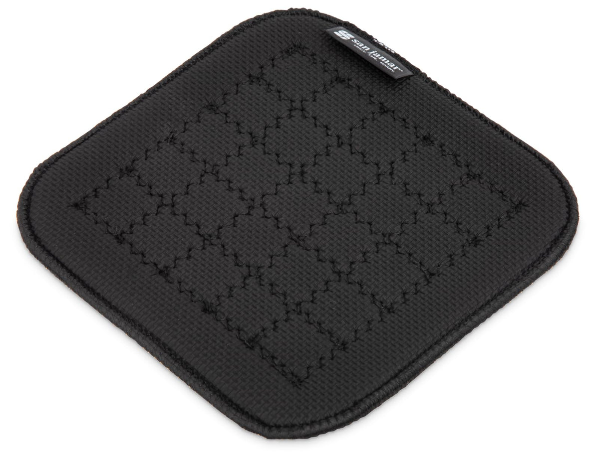 Carlisle FoodService Products Ultigrip - Soporte Comercial de Neopreno para sartenes Calientes, 7 x 7 Pulgadas, Color Negro
