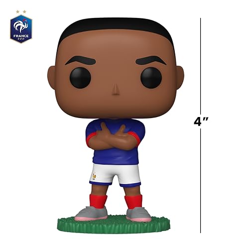 Funko Pop! Football: France - Kylian Mbappé - World Cup 2026 - France - Collectable Vinyl Figure - Gift Idea - Official Merchandise - Toys for Kids & Adults - Sports Fans