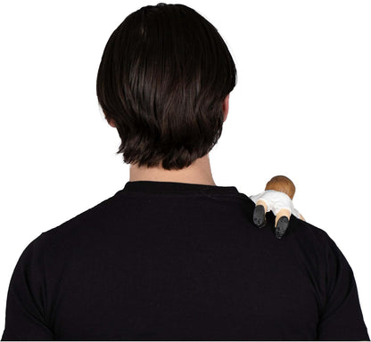 REV Mascota de Hombro Futbolista Messi, Shoulderboddy Jugador Argentino Lionel Messi La Pulga Accesorio de Hombro para Disfraz, Ideal para Partidos, Eventos Deportivos, Porras, Estadios, Halloween