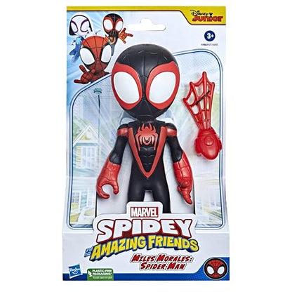 Marvel Hasbro Figura Miles Morales Spidey y Sus Amigos Articulada 22,5 cm