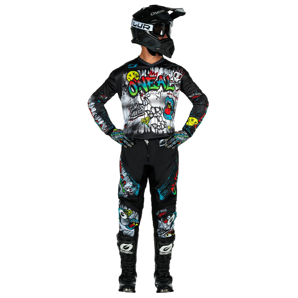 O'NEAL Element V.24 - Pantalones para Hombre Pantalón Dirt Bike Hombre