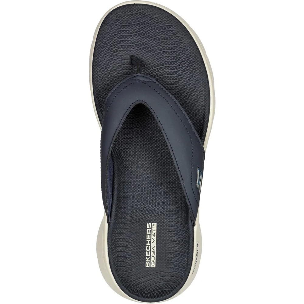 Skechers Go Walk Flex - Sandalias para hombre | Amortiguación Ultra Go, plantilla contorneada Goga, lavable a máquina, suela ligera y flexible