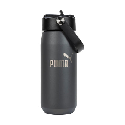 PUMA Evercat - Botella de agua de acero inoxidable de 18 onzas, Gris oscuro, 32 Ounces - Evercat - Botella de agua de acero inoxidable de 18 onzas - Gris oscuro