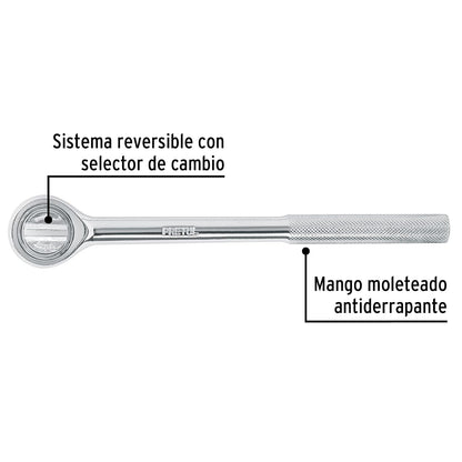 Pretul M-1252P, Matraca cabeza redonda, cuadro 1/2", Pretul