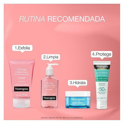 Neutrogena Exfoliante Facial Oil free Toronja Ácido Salicílico 124 ml