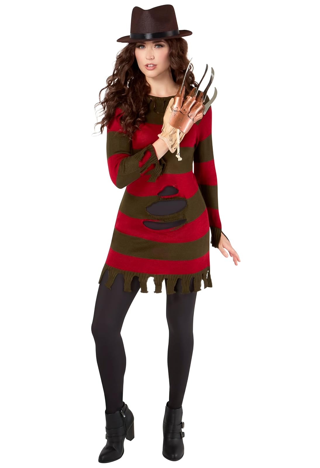 Disfraz de Miss Krueger Secret Wishes, Rojo -, M