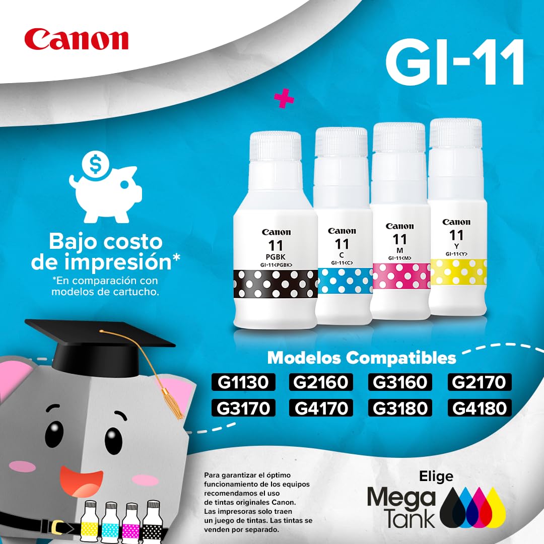 Canon Impresora Multifuncional Wi-Fi G4180 con ADF y Fax, impresión automática a Doble Cara