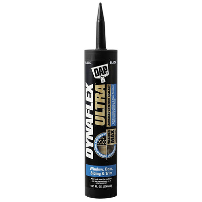 DAP Dynaflex Sellador impermeable de látex avanzado ultra negro 10 oz.12
