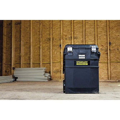 STANLEY Caja de Herramientas con Ruedas y Repisas Fatmax 4 en 1, 020800R
