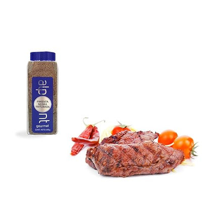 ALPONT GOURMET Pimienta Negra Triturada, 615 g