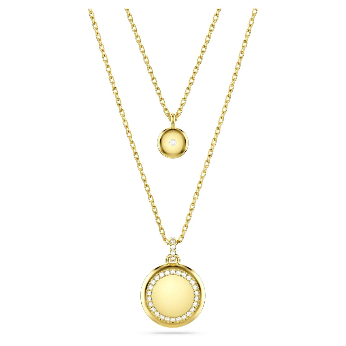 Swarovski Ginger Halskette, Damenkette mit Blauen Kristallen